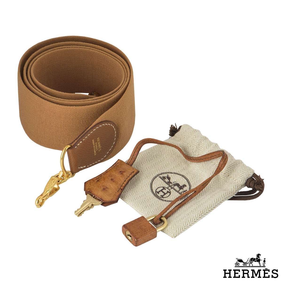 Hermes Kelly Handbag Noisette Ostrich with Gold Hardware 32 at 1stDibs